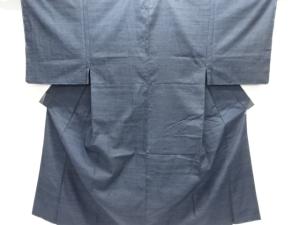 未使用品　手織り紬男物着物
